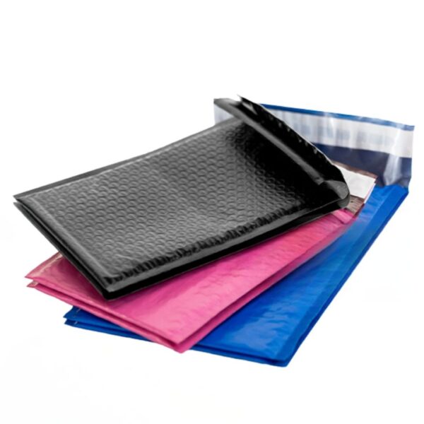 LUX Colored Poly Bubble Mailers